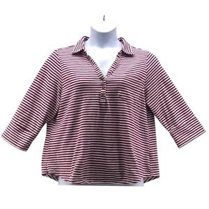 Croft And Barrow Striped‎ Shirt XXL